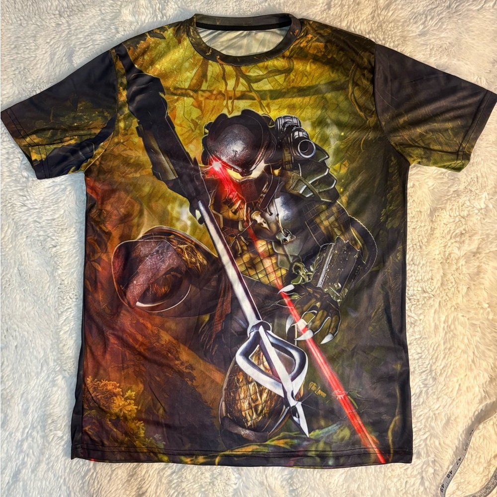 Jungle Hunter Predator camo all-over graphic tee